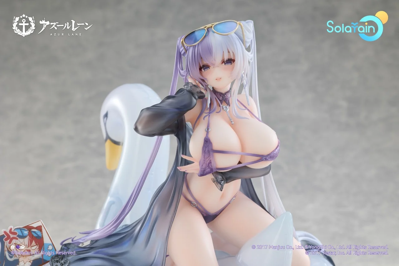Figurine Ying Swei Ver. Blue Waves, Limpid Summer d'Azur Lane par Solarain